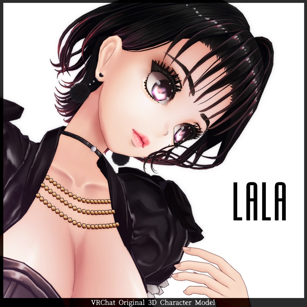 🔻オリジナル3Dキャラモデル≪LALA≫