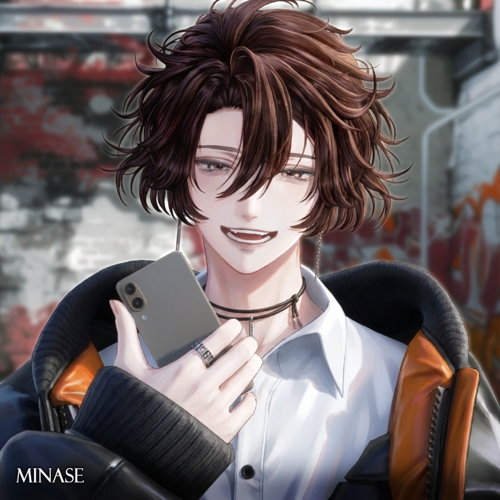 サイドロングヘア【12アバター対応】