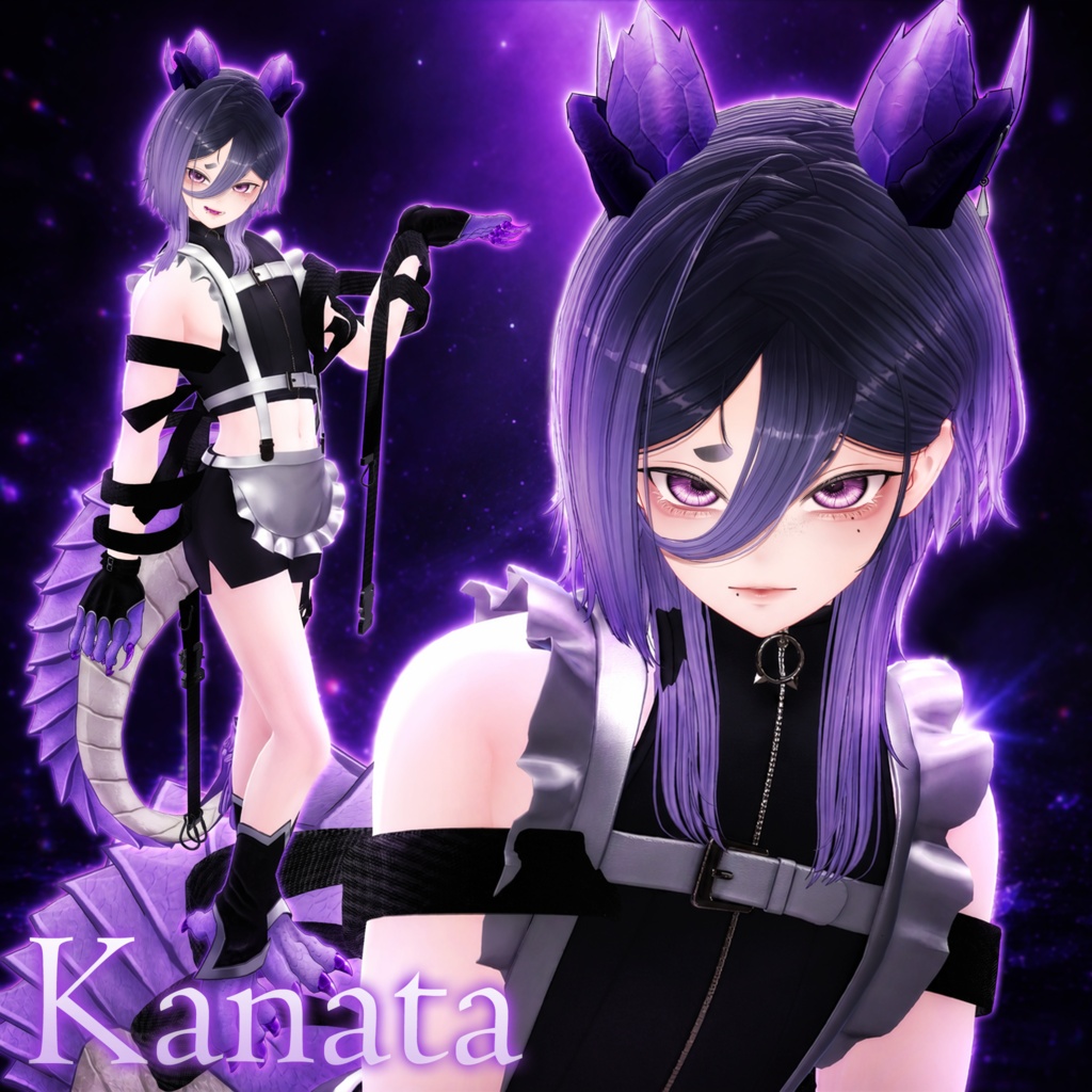 BobWolfHair- DragonStyle -【23アバター対応】