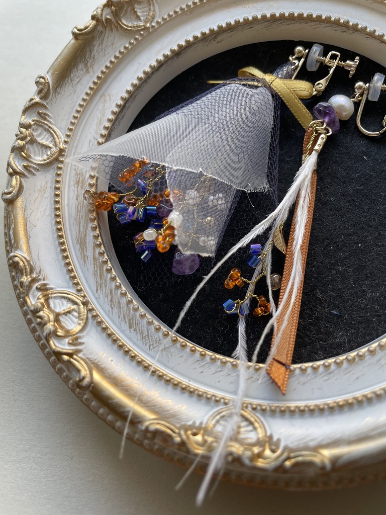 【男士からあなたへ】オーダーブーケの耳飾り