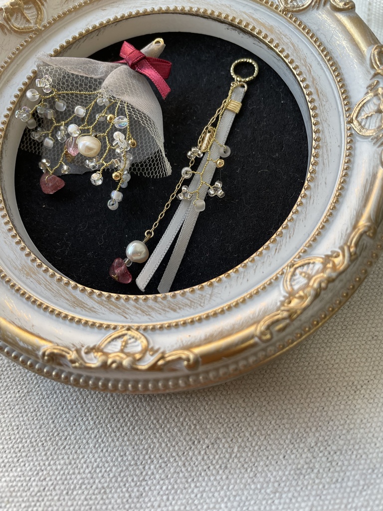 【男士からあなたへ】オーダーブーケの耳飾り