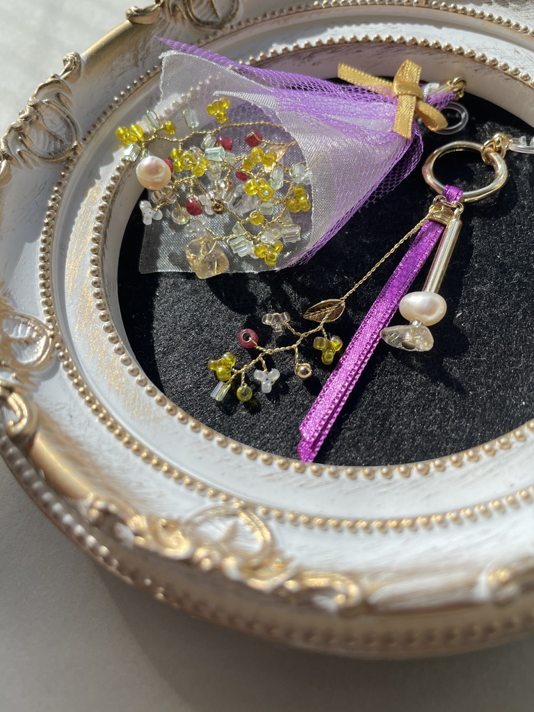 【男士からあなたへ】オーダーブーケの耳飾り