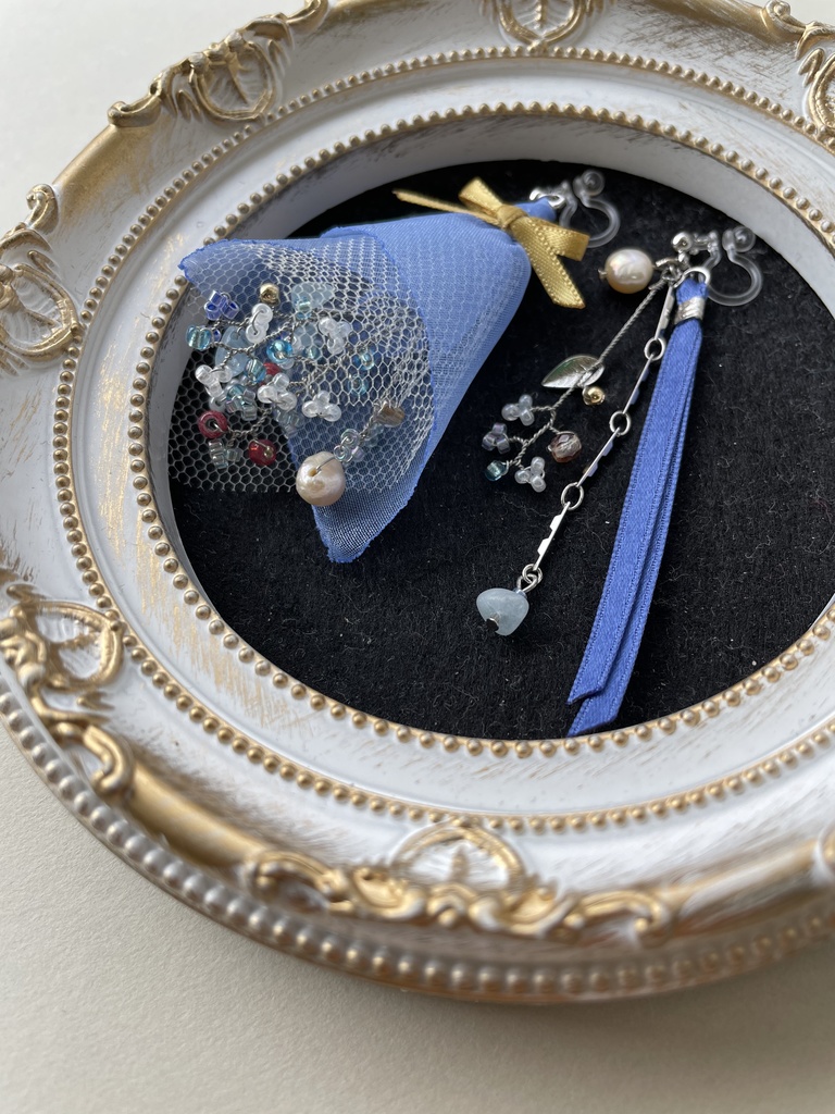 【男士からあなたへ】オーダーブーケの耳飾り