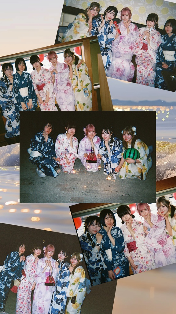 🍉浴衣で夏満喫！屋形船&納涼花火ファンミーティング🍉グッズ
