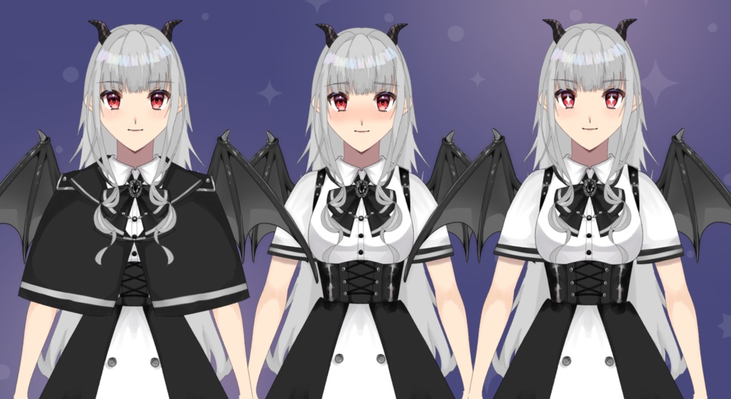 【汎用モデルLive2D】悪魔さん