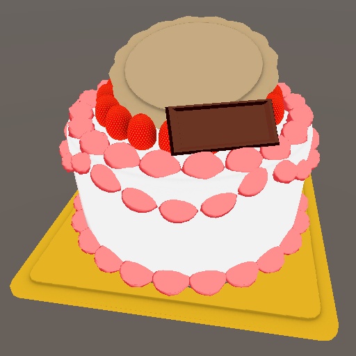 誕生日ケーキっぽいもの