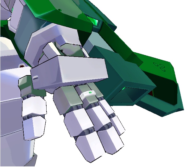 【ロボアバター用】四角い指輪