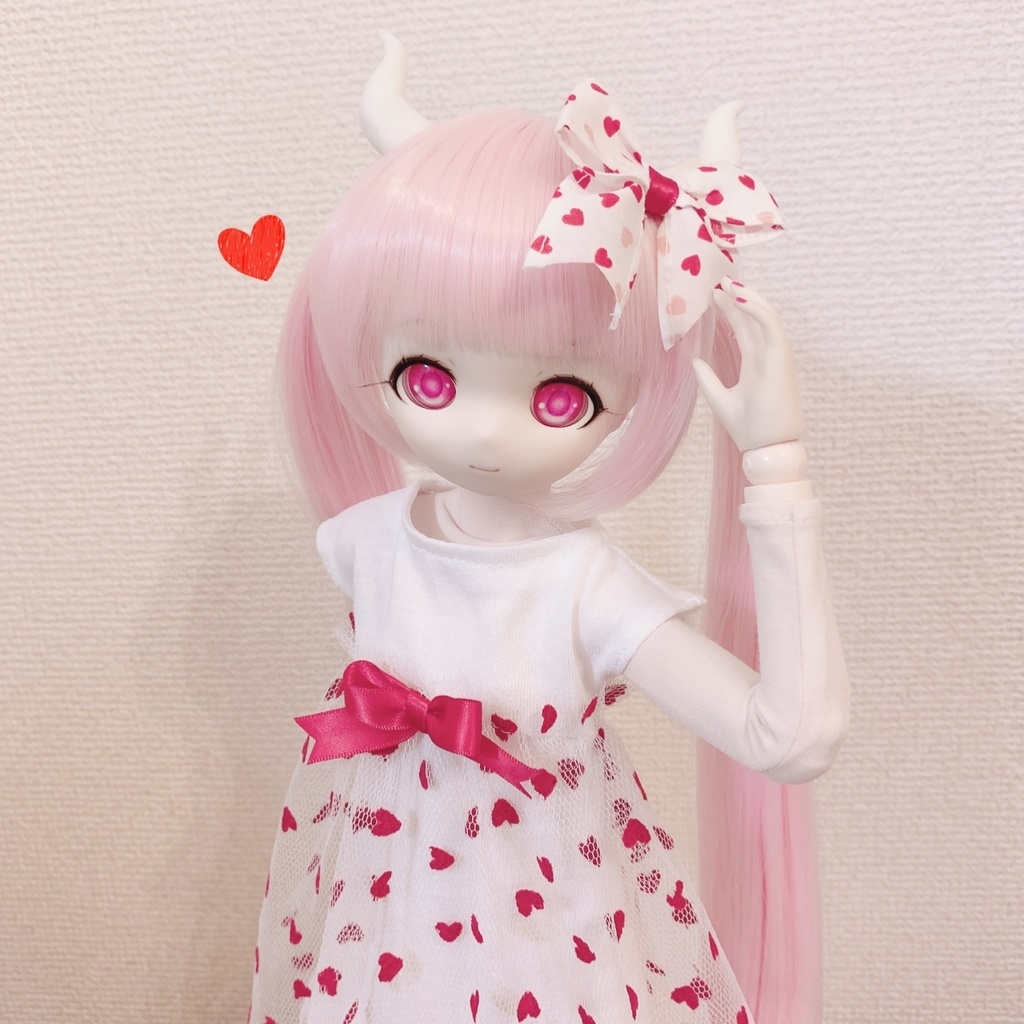 1/3 MDD DD ワンピース Tシャツ セット ドール服 オビツ50 ドール