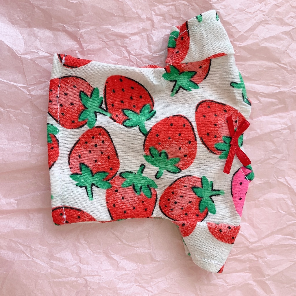 A いちご Tシャツ 1/3 MDD ドール服 オビツ50 ロリータ 苺