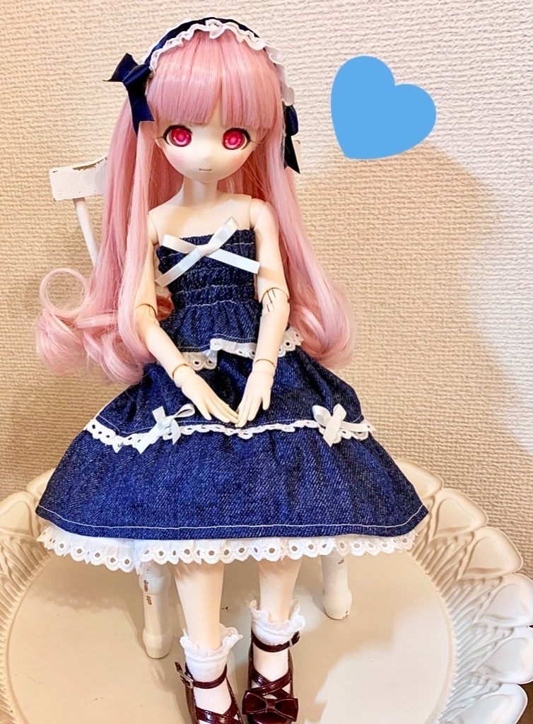 ペプラムドレスセット