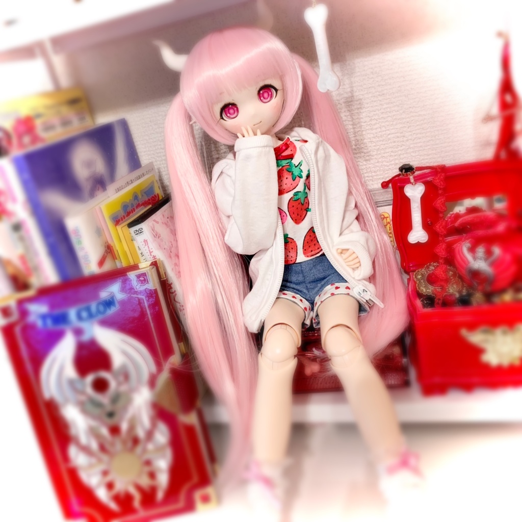 1/3 DD MDD もちあし ショートパンツ デニム ドール服 オビツ50 ドール ネイビー