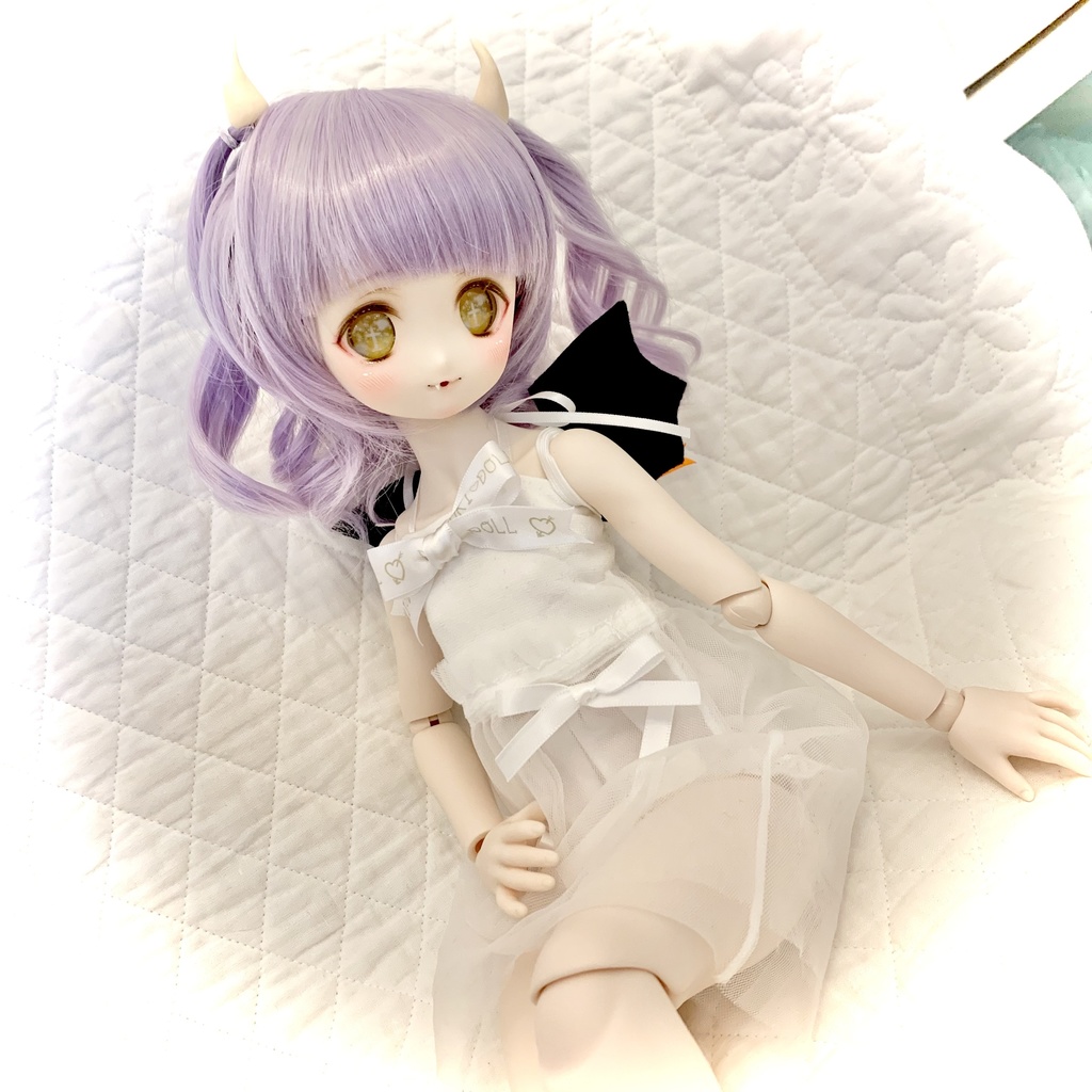 小悪魔 1/6 1/3 ドール 羽 悪魔 MDD アゾン オビツ50 Tinyfox 小悪魔コーデ ドール服 アクセサリー