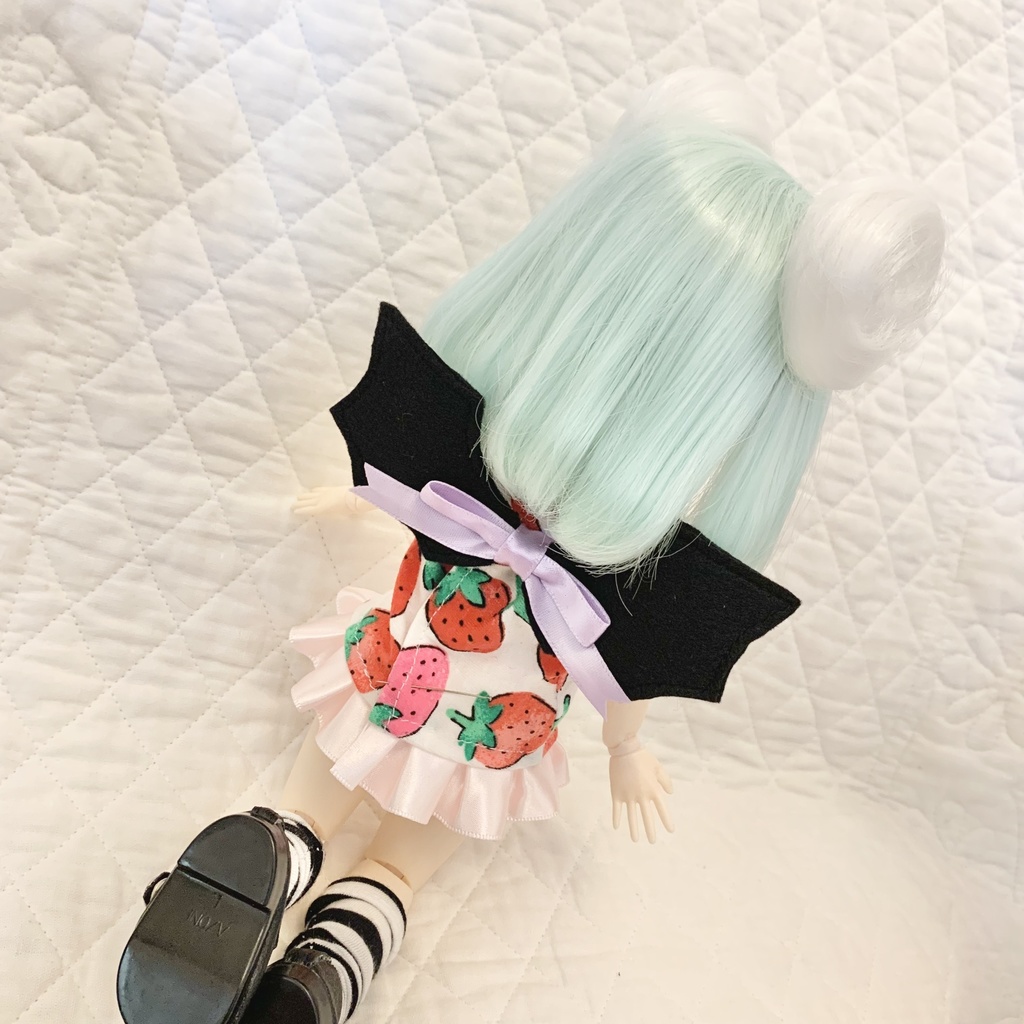 小悪魔 1/6 1/3 ドール 羽 悪魔 MDD アゾン オビツ50 Tinyfox 小悪魔コーデ ドール服 アクセサリー