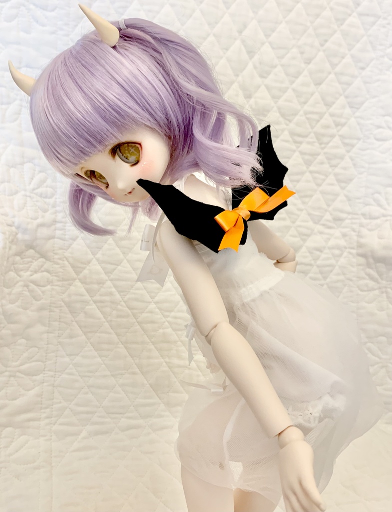 小悪魔 1/6 1/3 ドール 羽 悪魔 MDD アゾン オビツ50 Tinyfox 小悪魔コーデ ドール服 アクセサリー