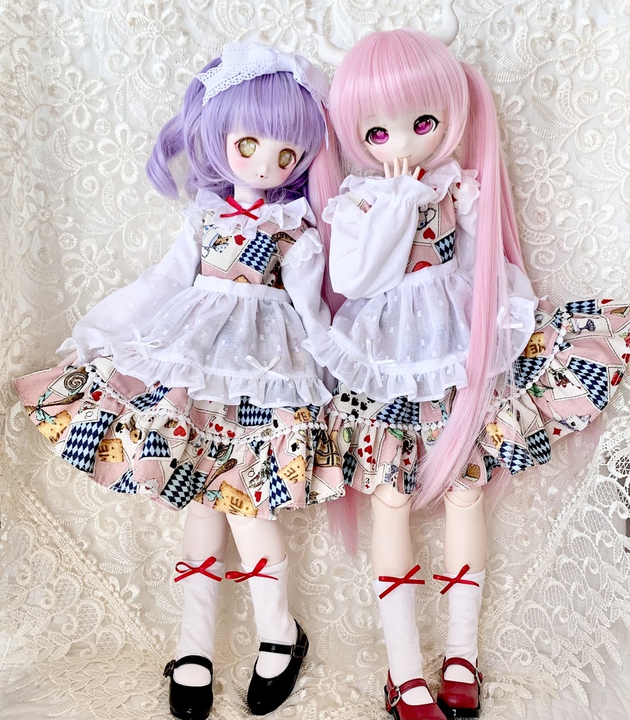 アリス ワンピース 1/3 MDD DD セット ドール服 もちあし オビツ50 オビツ