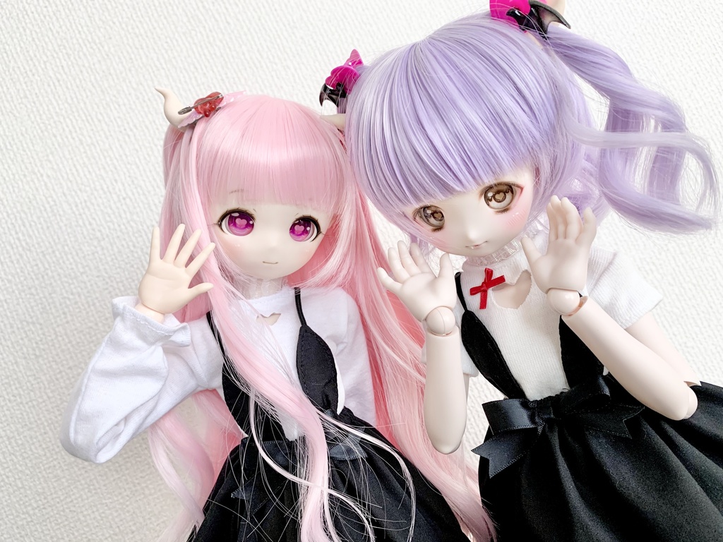 3/10(木)22時頃〜 うさ耳 スカート 1/3 MDD ドール服 もちあし オビツ パラボックス45