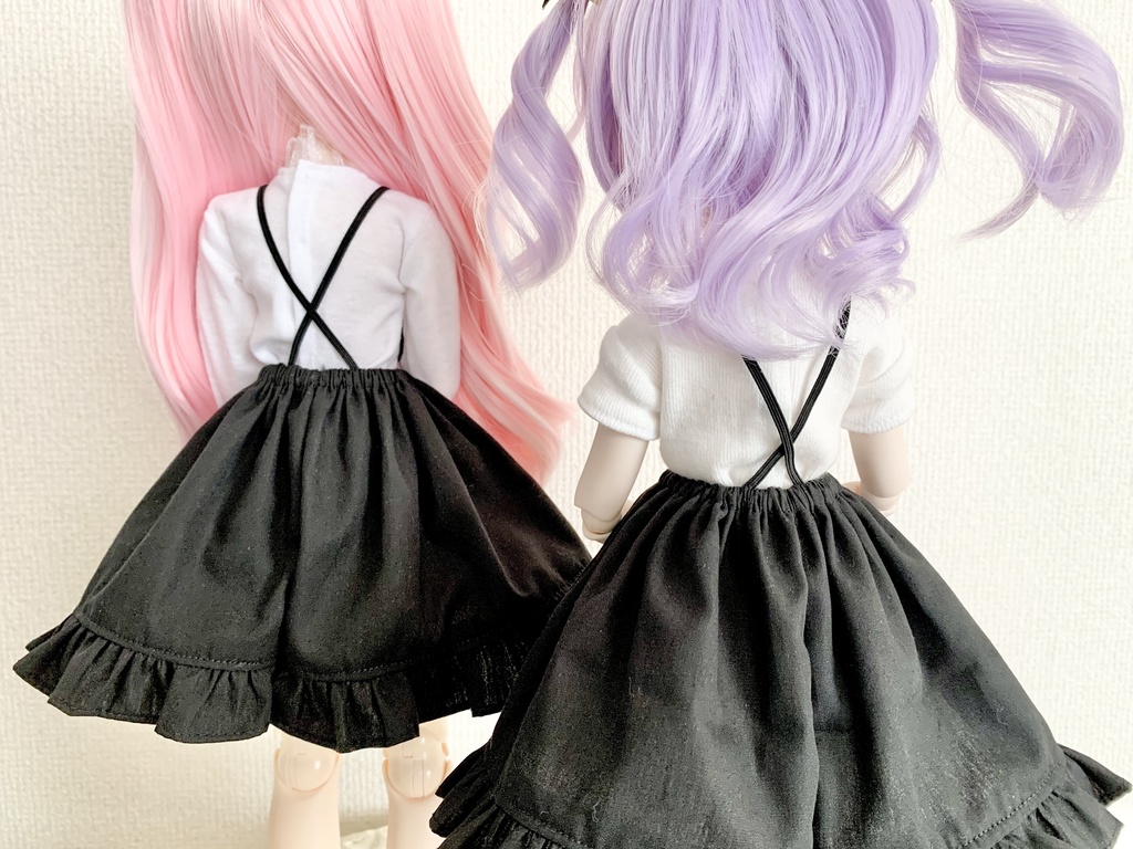 3/10(木)22時頃〜 うさ耳 スカート 1/3 MDD ドール服 もちあし オビツ パラボックス45