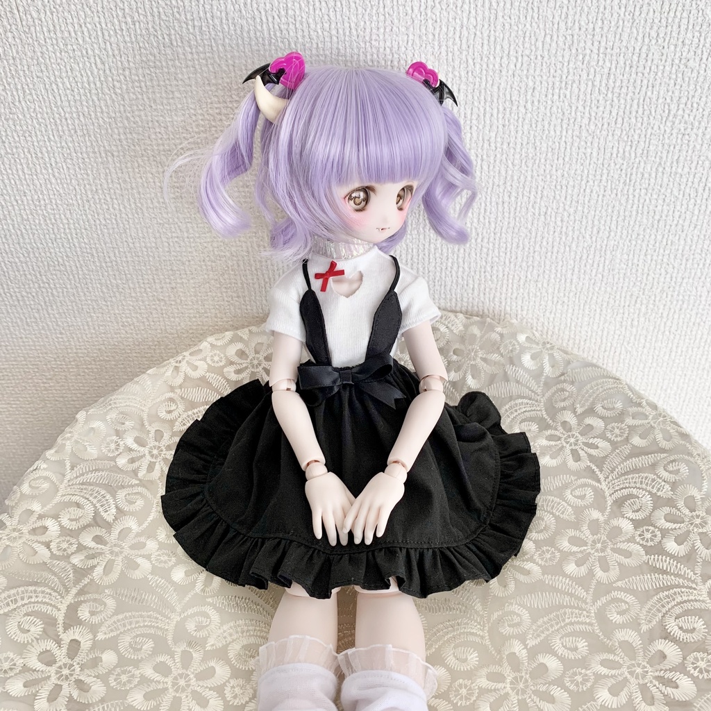 3/10(木)22時頃〜 うさ耳 スカート 1/3 MDD ドール服 もちあし オビツ パラボックス45