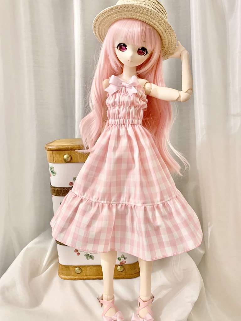 サンドレス ワンピース 1/3 DD オビツ50 DDS ドール服
