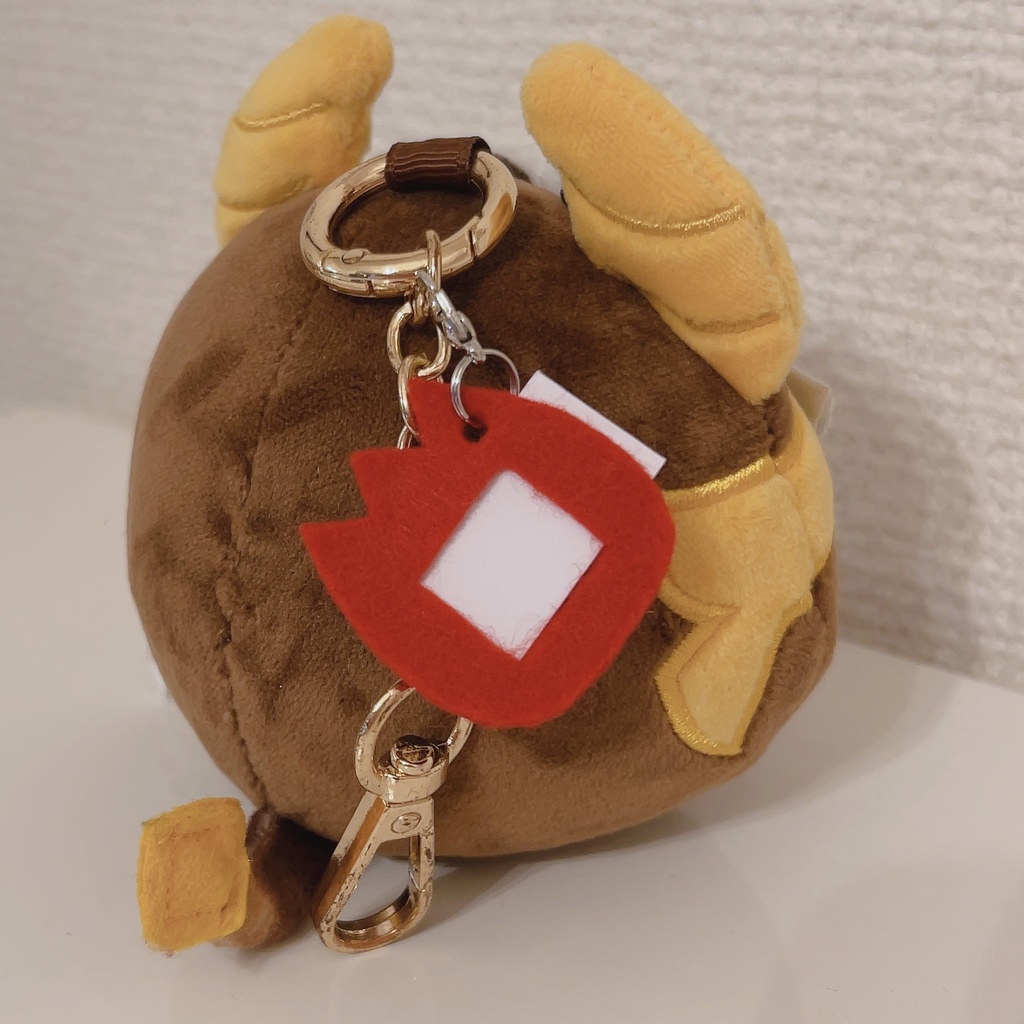 ちいさな名札 取り違え防止 迷子防止 ぬいぐるみ 名札