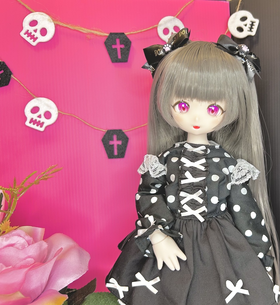 カスタム どきっ子 imomodoll 1/4 ヘッド ボディ 衣装 ウィッグ