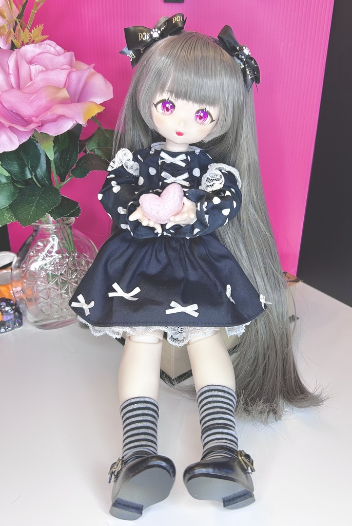 カスタム どきっ子 imomodoll 1/4 ヘッド ボディ 衣装 ウィッグ