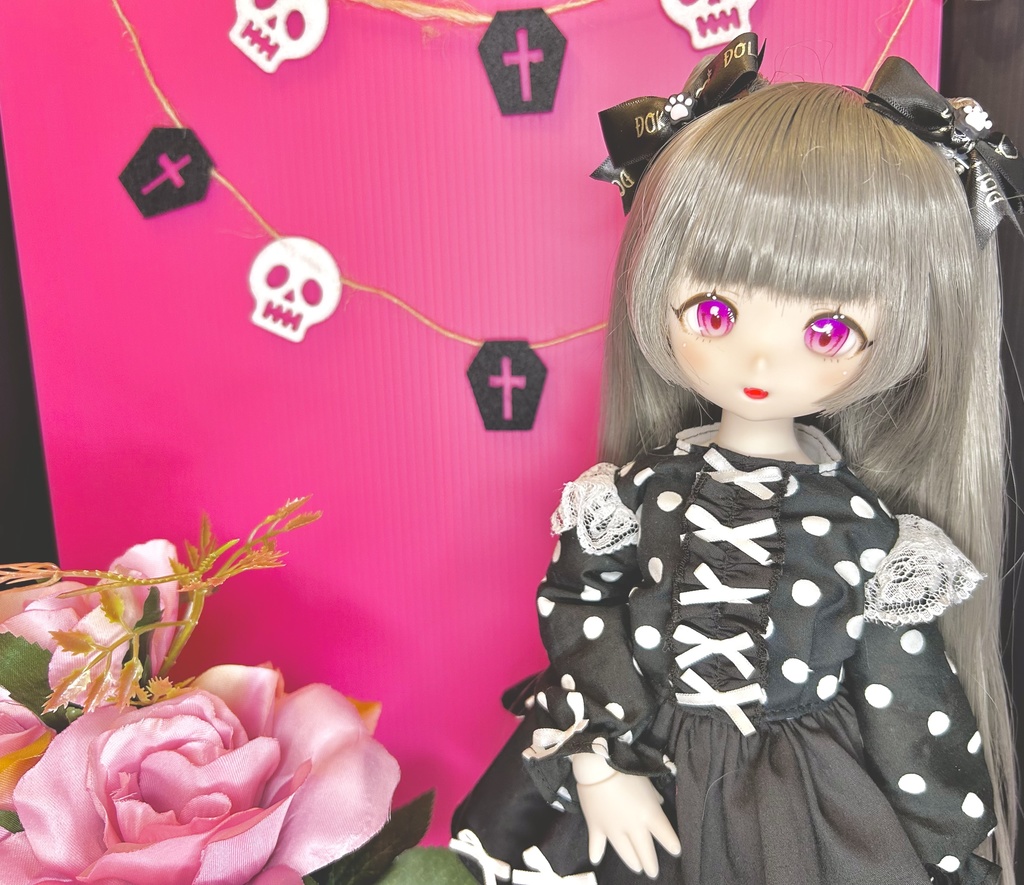 カスタム どきっ子 imomodoll 1/4 ヘッド ボディ 衣装 ウィッグ