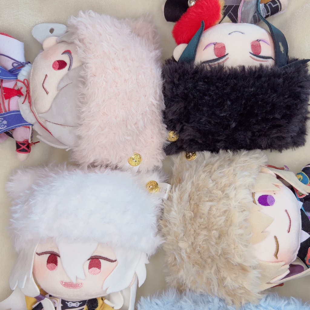 ねこ耳 ニット帽 ぬいぐるみ 20cm わんぱく 等