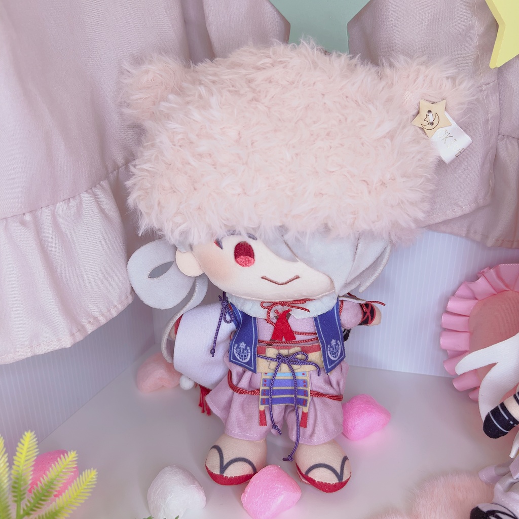 くま耳 ニット帽 ぬいぐるみ 20cm わんぱく 等