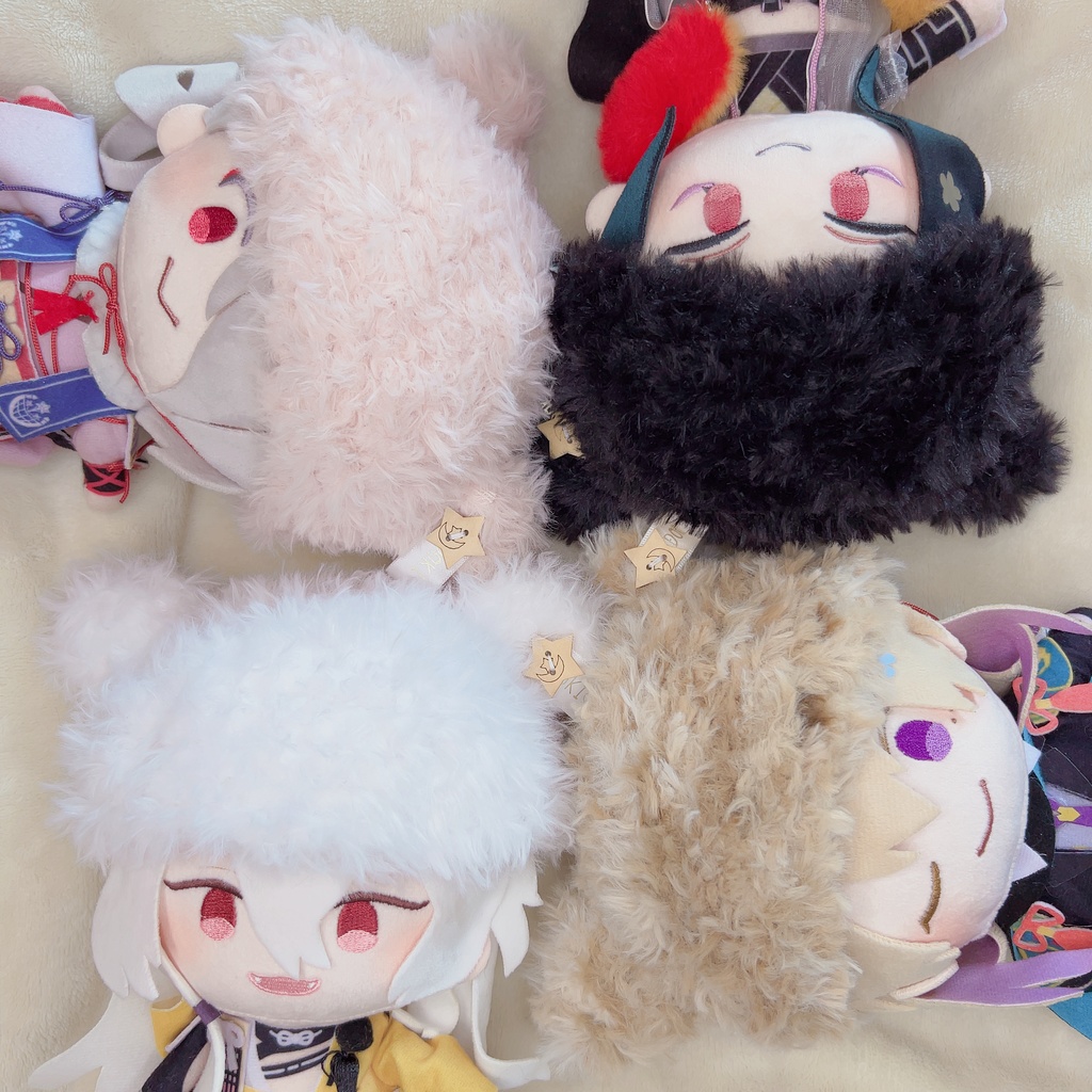 くま耳 ニット帽 ぬいぐるみ 20cm わんぱく 等