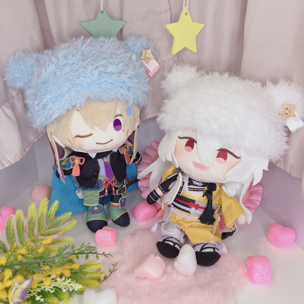 くま耳 ニット帽 ぬいぐるみ 20cm わんぱく 等