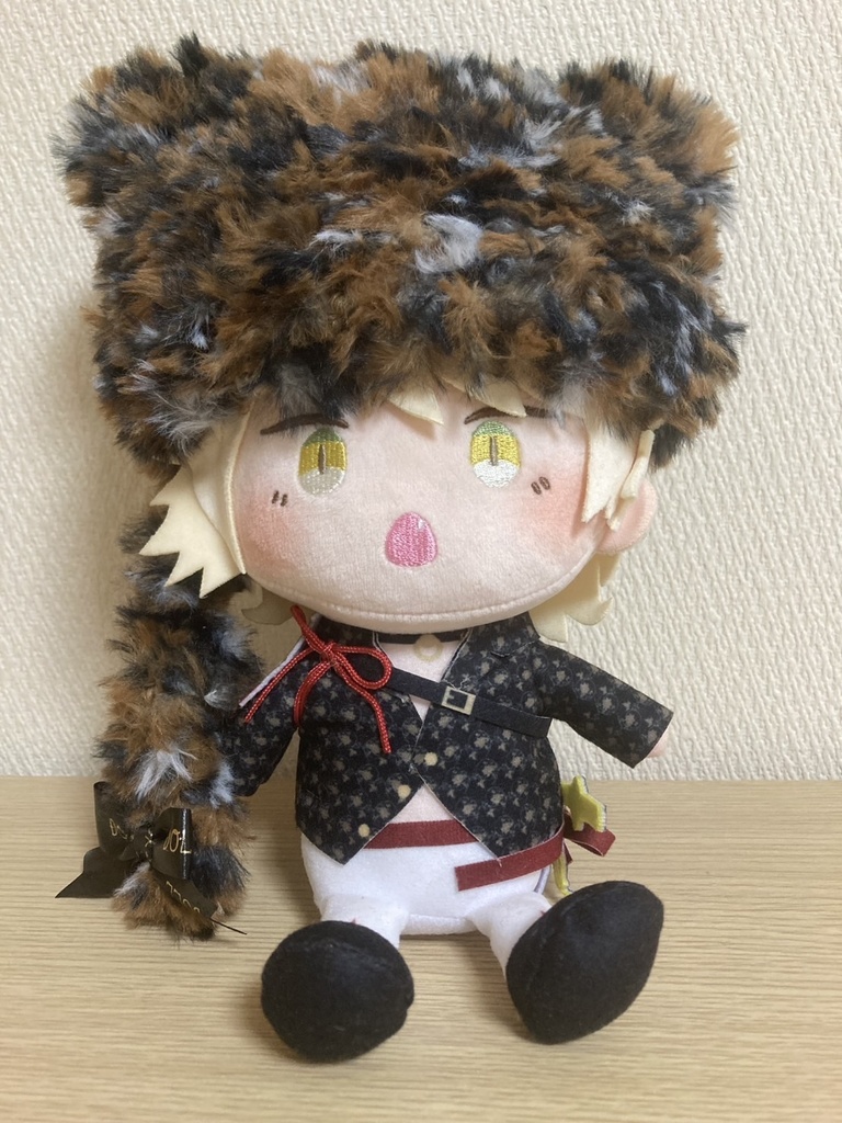 くま耳 ねこ耳 ニット帽 ぬいぐるみ 20cm わんぱく 等