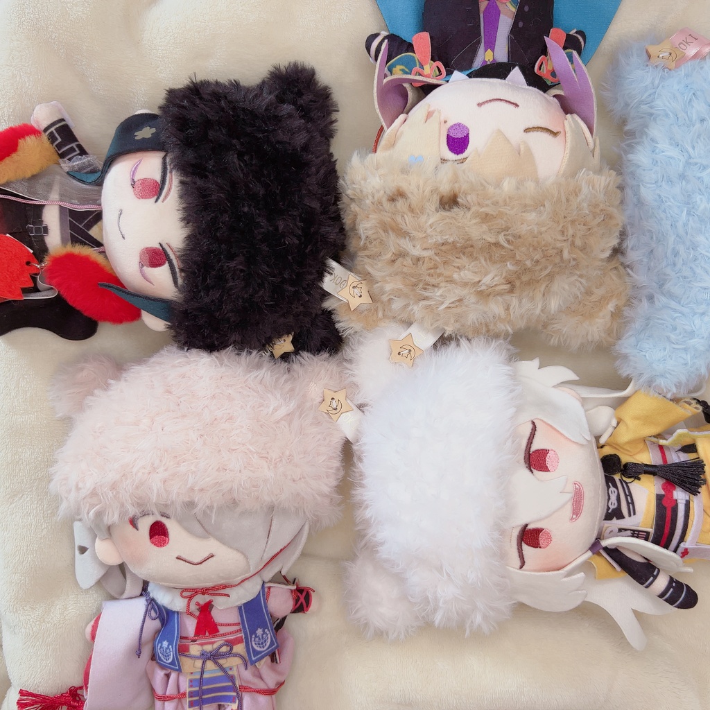 くま耳 ニット帽 ぬいぐるみ 20cm わんぱく 等