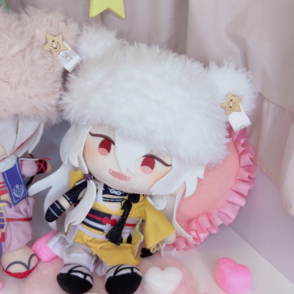 くま耳 ニット帽 ぬいぐるみ 20cm わんぱく 等