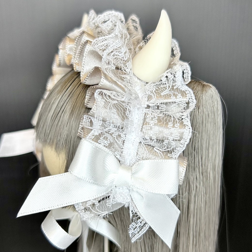 【3way】ドール用 ヘッドドレス ブライス 9インチ DD MDD ぬい ぬいぐるみ