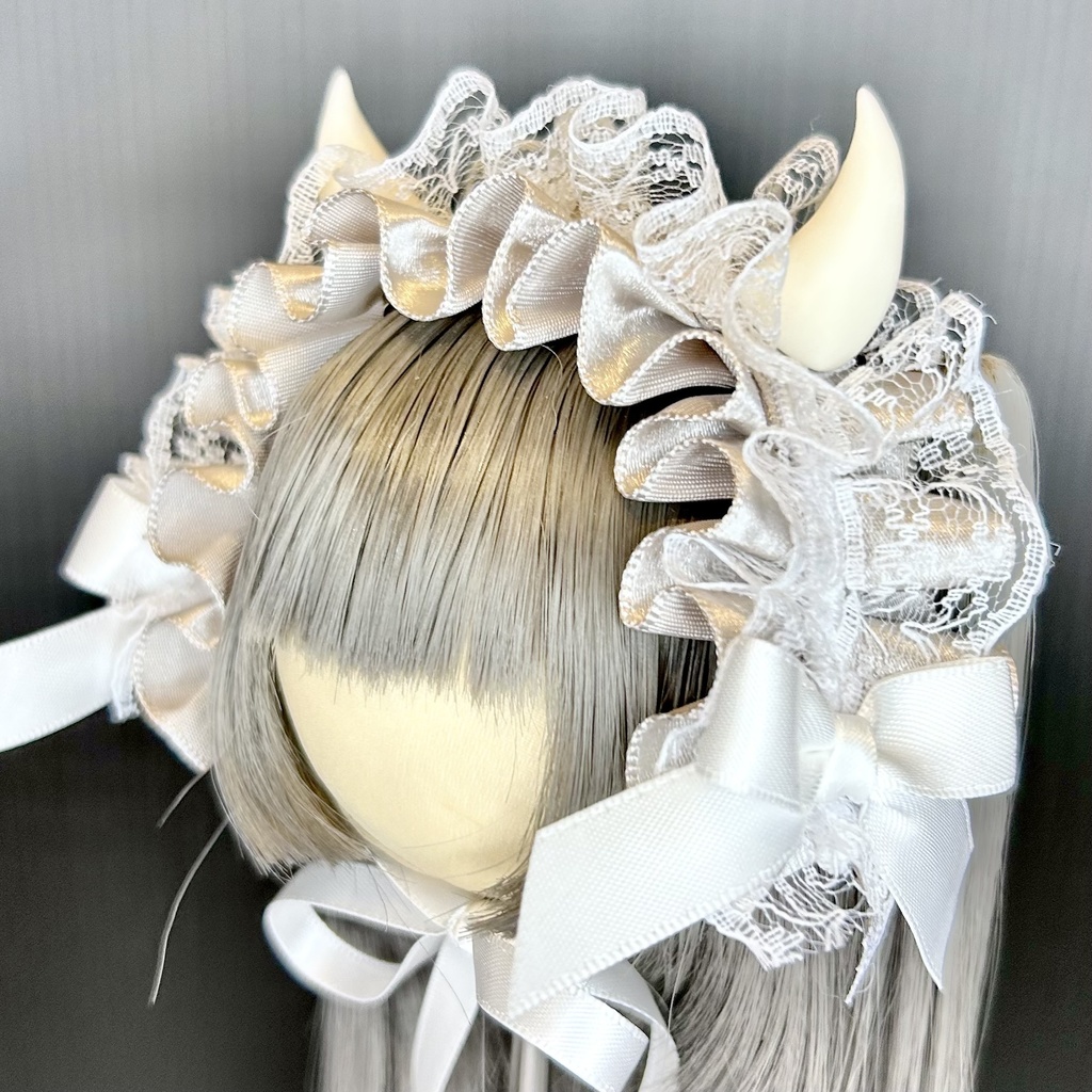 【3way】ドール用 ヘッドドレス ブライス 9インチ DD MDD ぬい ぬいぐるみ