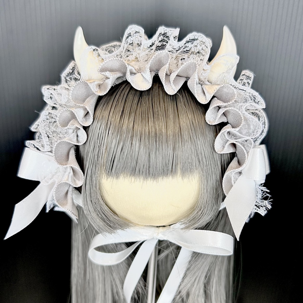 【3way】ドール用 ヘッドドレス ブライス 9インチ DD MDD ぬい ぬいぐるみ