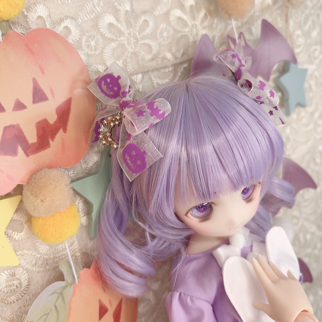 ハロウィン ドール用 ヘアクリップ ブライス 9インチ DD MDD ぬい