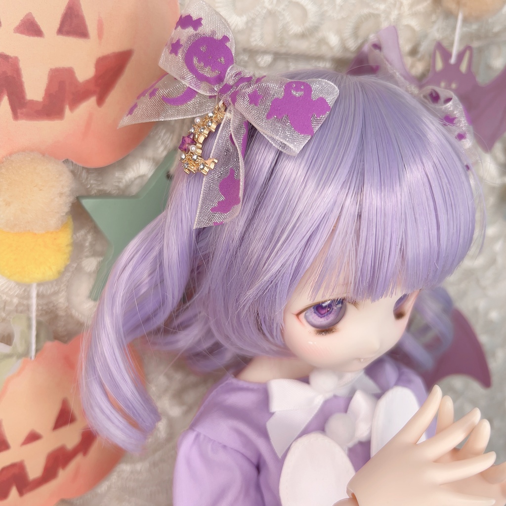 ハロウィン ドール用 ヘアクリップ ブライス 9インチ DD MDD ぬい