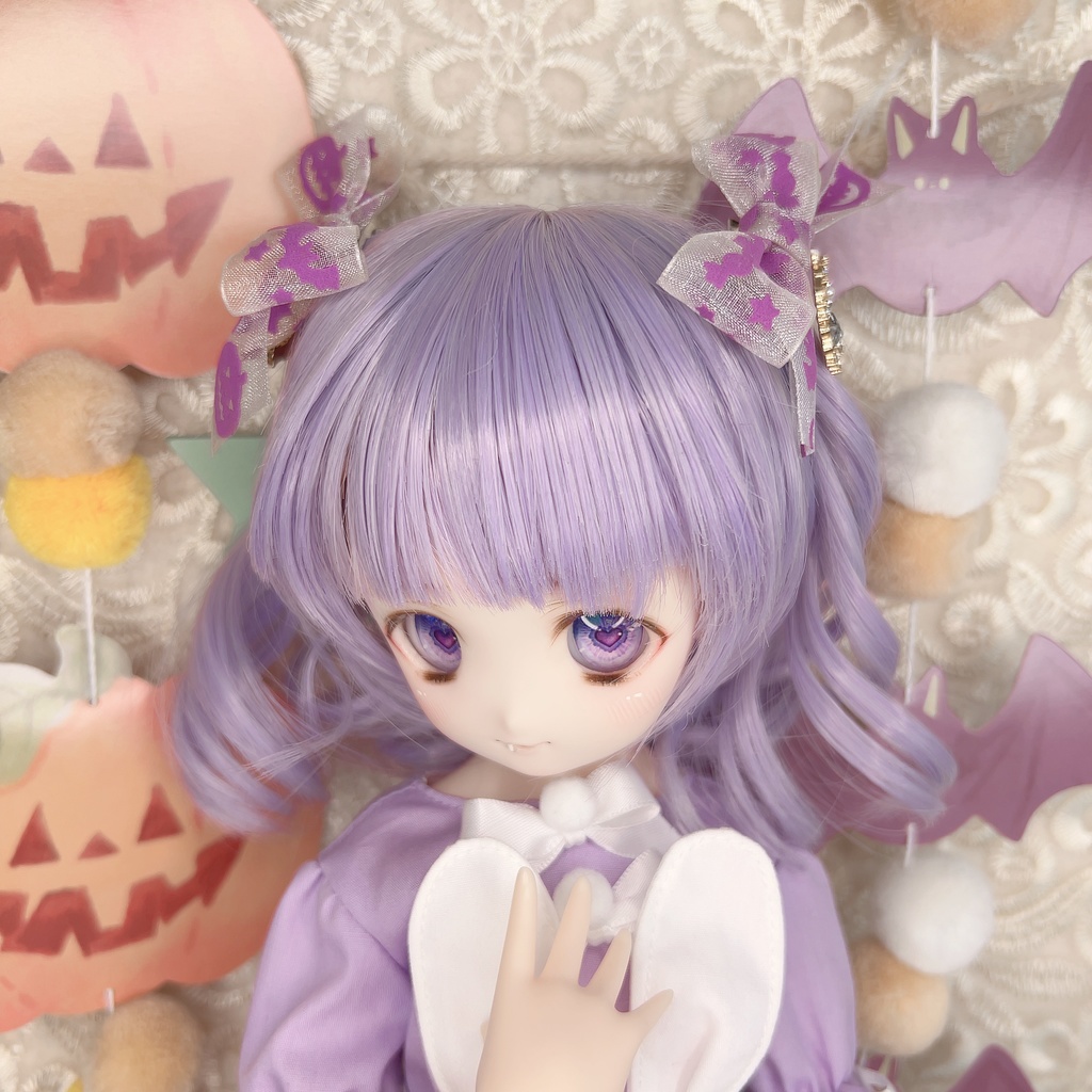 ハロウィン ドール用 ヘアクリップ ブライス 9インチ DD MDD ぬい