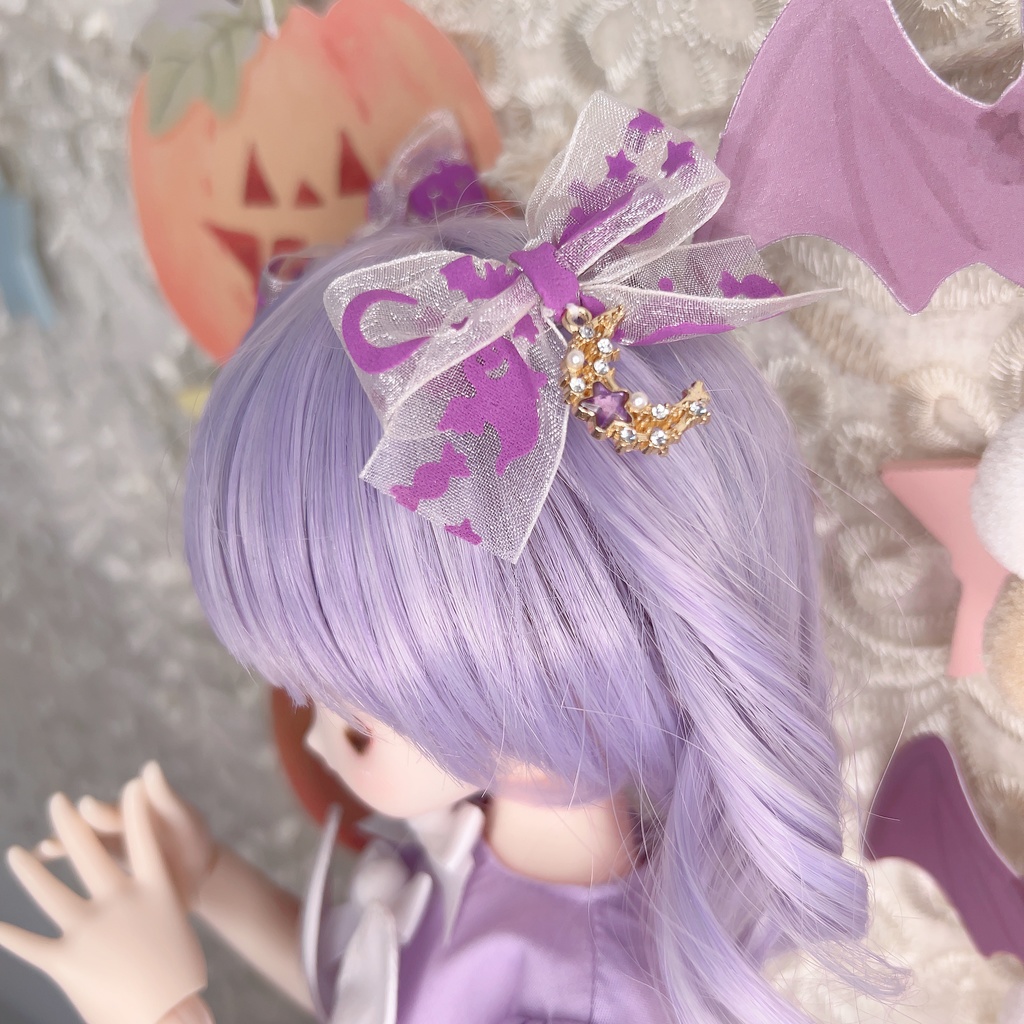 ハロウィン ドール用 ヘアクリップ ブライス 9インチ DD MDD ぬい