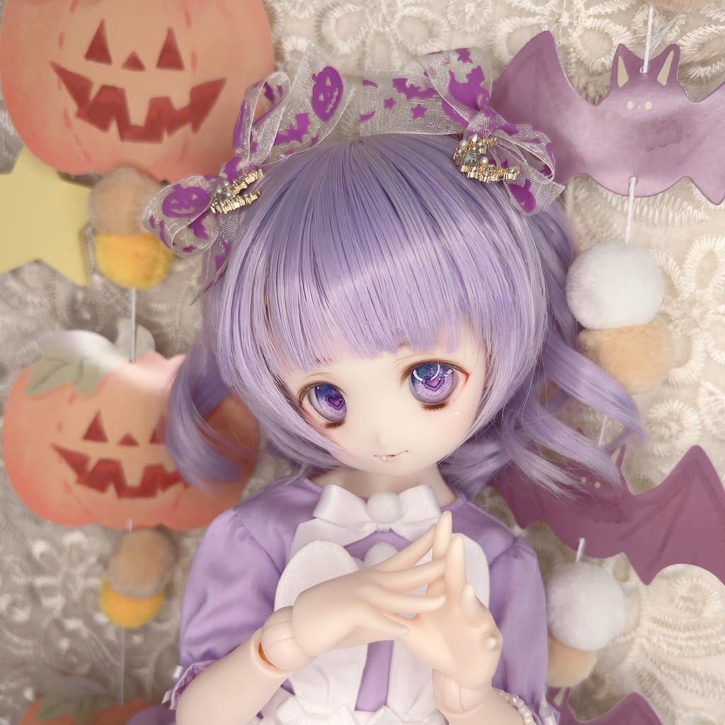 ハロウィン ドール用 ヘアクリップ ブライス 9インチ DD MDD ぬい