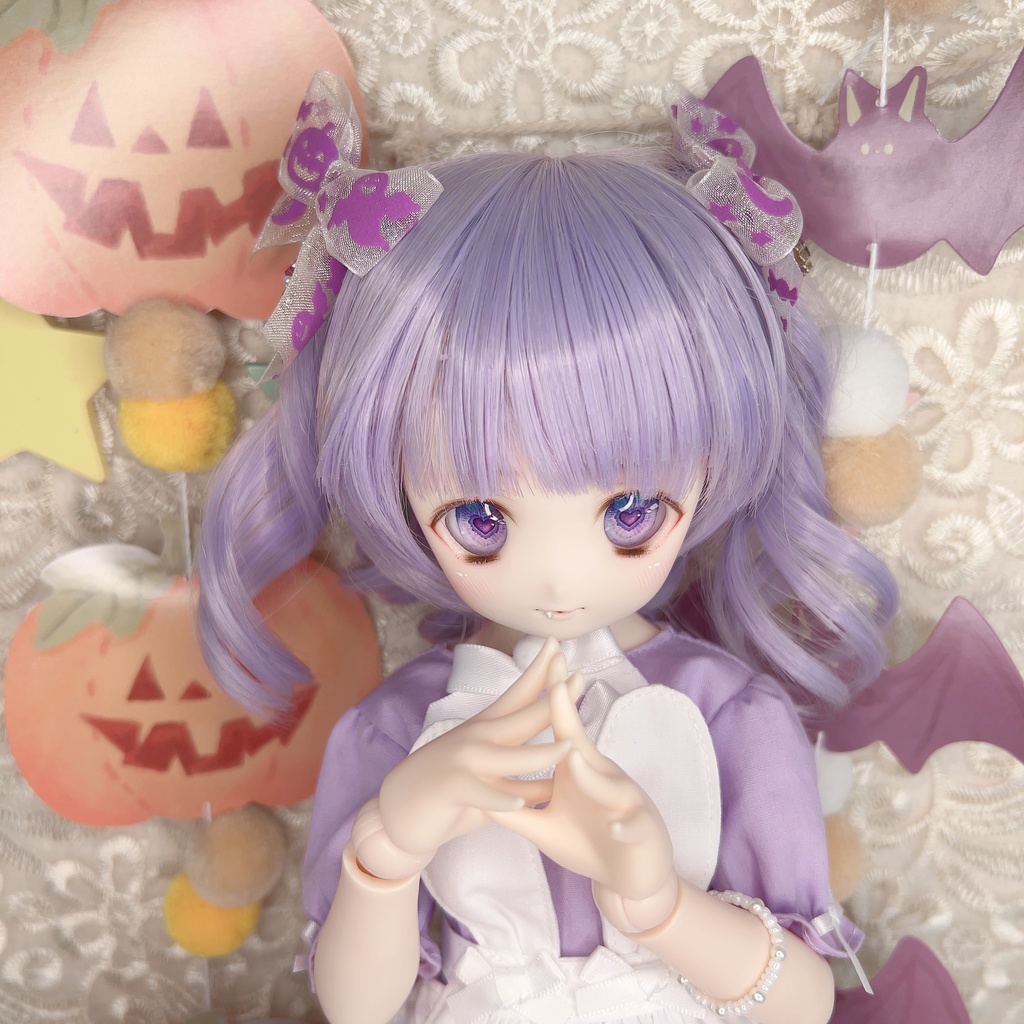 ハロウィン ドール用 ヘアクリップ ブライス 9インチ DD MDD ぬい