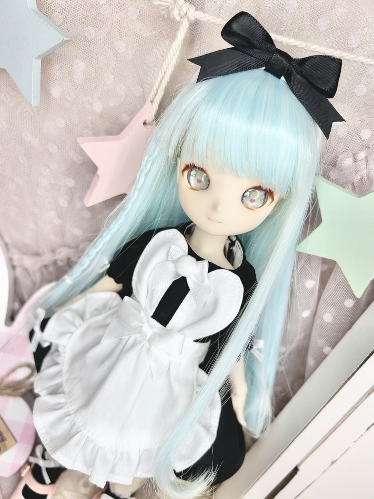 幼SD パステルバニーセット ドール服 ワンピース