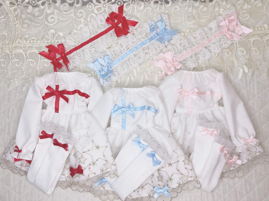 【セット】キラキララッピングリボンワンピース MDD ワンピース