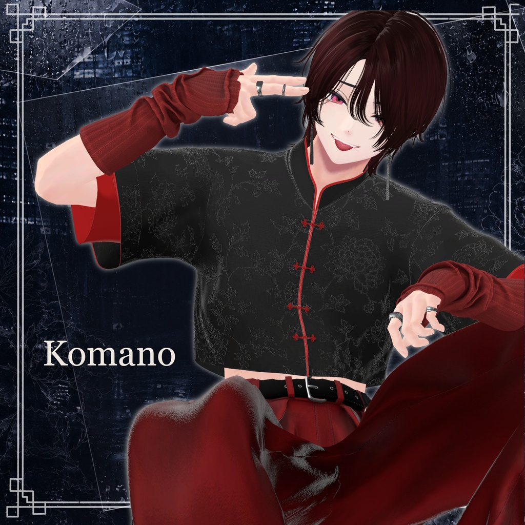 【SALE】夜牡丹 -YEMUDAN-【8Avatar対応】