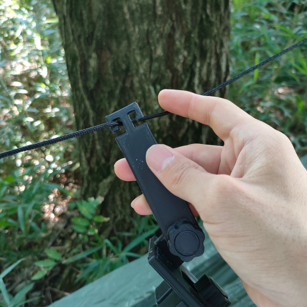 ハンモック用スマホホルダー