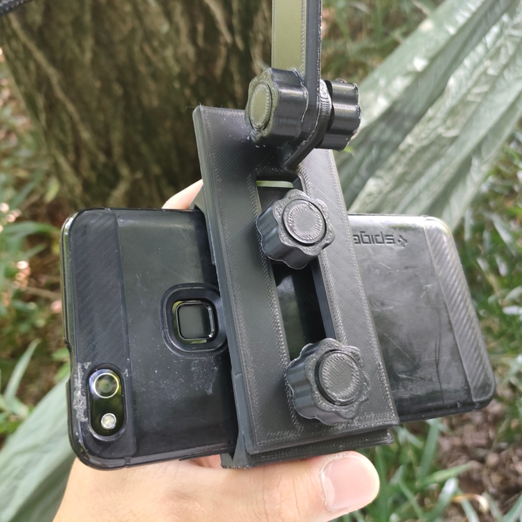 ハンモック用スマホホルダー