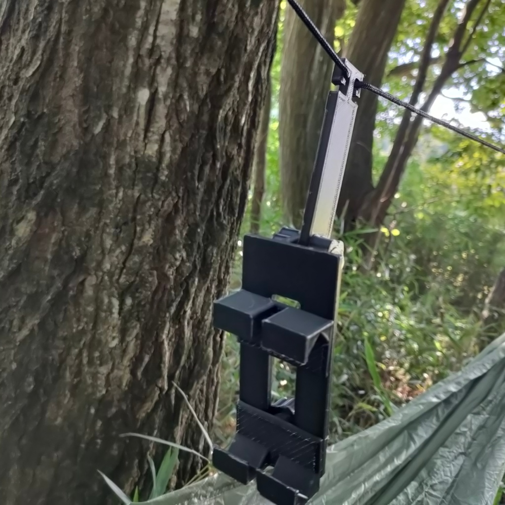 ハンモック用スマホホルダー