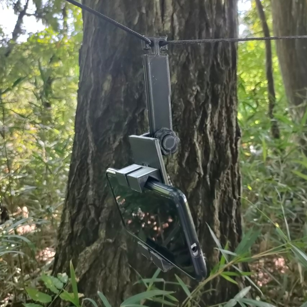 ハンモック用スマホホルダー